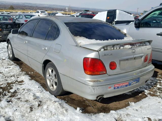 JT8BD69S640203158 - 2004 LEXUS GS 300 SILVER photo 3