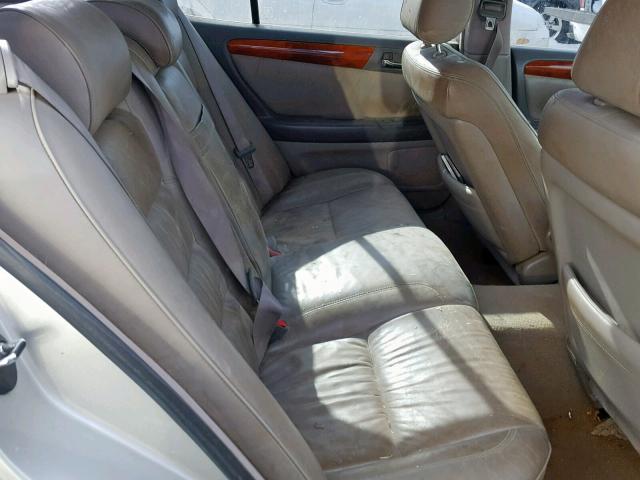 JT8BD69S640203158 - 2004 LEXUS GS 300 SILVER photo 6