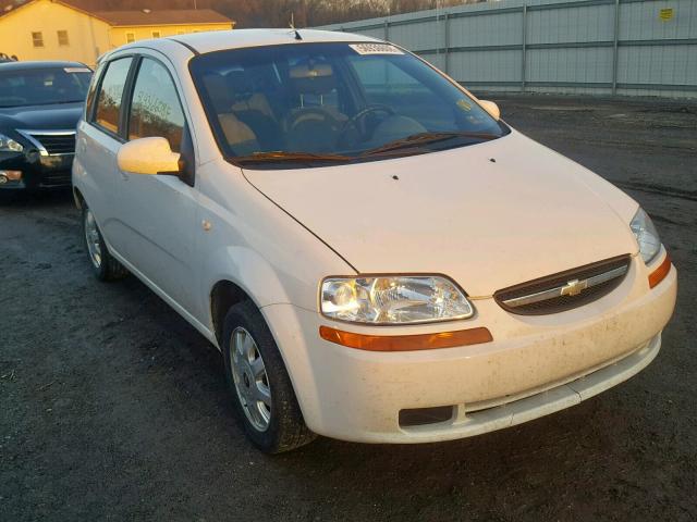KL1TD62615B403400 - 2005 CHEVROLET AVEO BASE Ağ foto 1