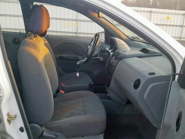KL1TD62615B403400 - 2005 CHEVROLET AVEO BASE Ağ foto 5