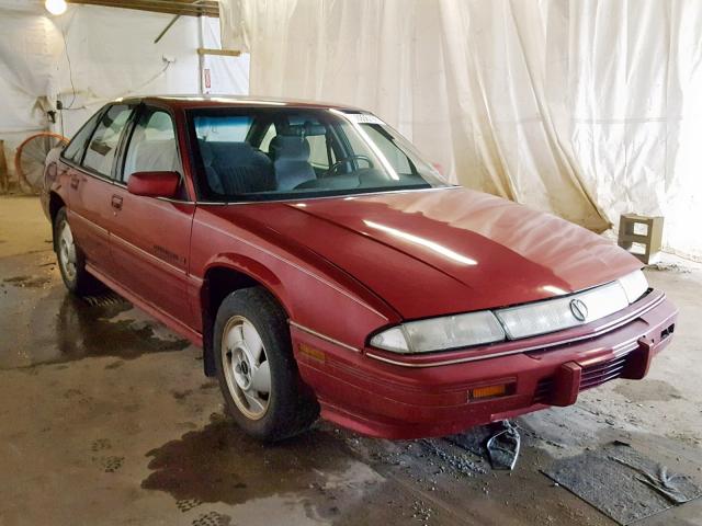 1G2WJ52M9RF328259 - 1994 PONTIAC GRAND PRIX მუქწითელი ფოტო 1