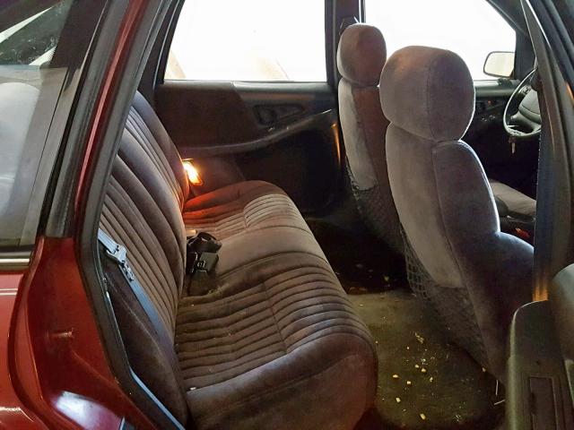 1G2WJ52M9RF328259 - 1994 PONTIAC GRAND PRIX მუქწითელი ფოტო 6