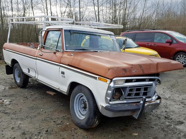 F25JLC08684 - 1976 FORD PICK UP ORANGE photo 1