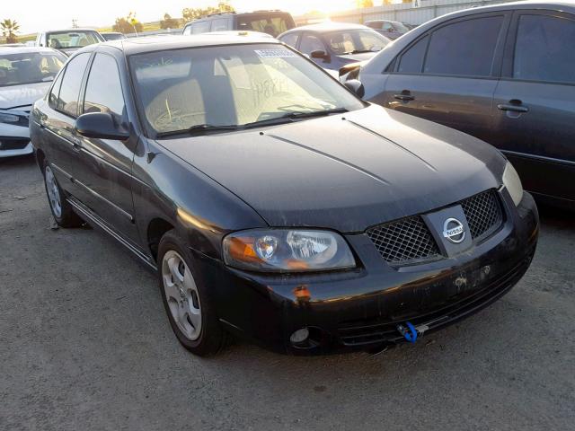 3N1AB51D96L485797 - 2006 NISSAN SENTRA SE- BLACK photo 1