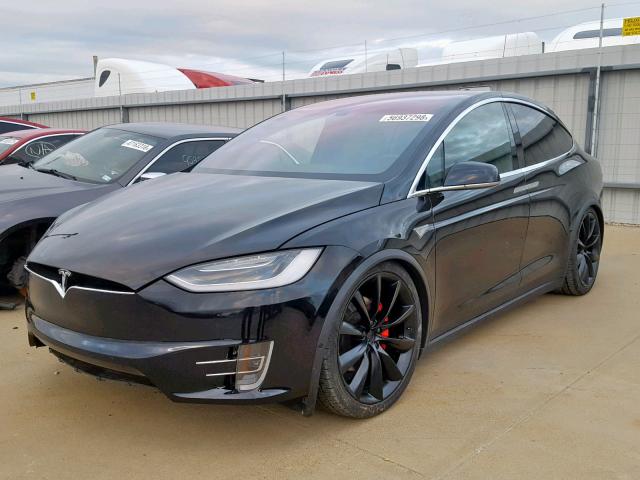 5YJXCBE21GF016246 - 2016 TESLA MODEL X BLACK photo 2