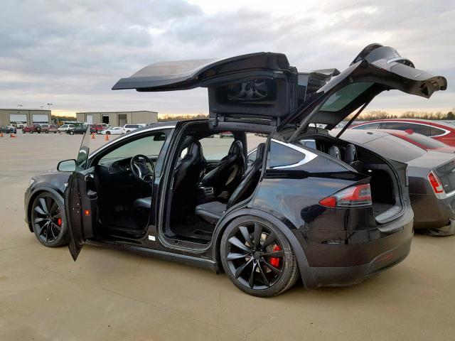 5YJXCBE21GF016246 - 2016 TESLA MODEL X BLACK photo 9