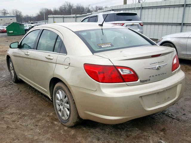 1C3CC4FB6AN125954 - 2010 CHRYSLER SEBRING TO BEIGE photo 3