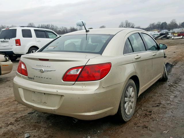 1C3CC4FB6AN125954 - 2010 CHRYSLER SEBRING TO BEIGE photo 4