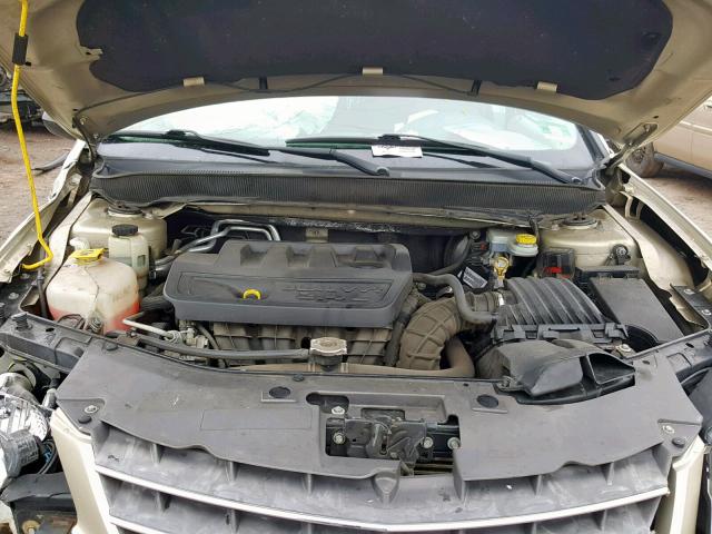 1C3CC4FB6AN125954 - 2010 CHRYSLER SEBRING TO BEIGE photo 7