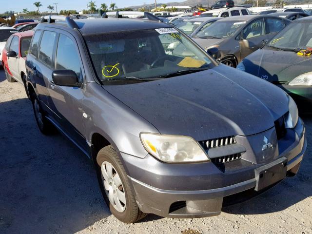 JA4LZ31F45U049039 - 2005 MITSUBISHI OUTLANDER CHARCOAL photo 1