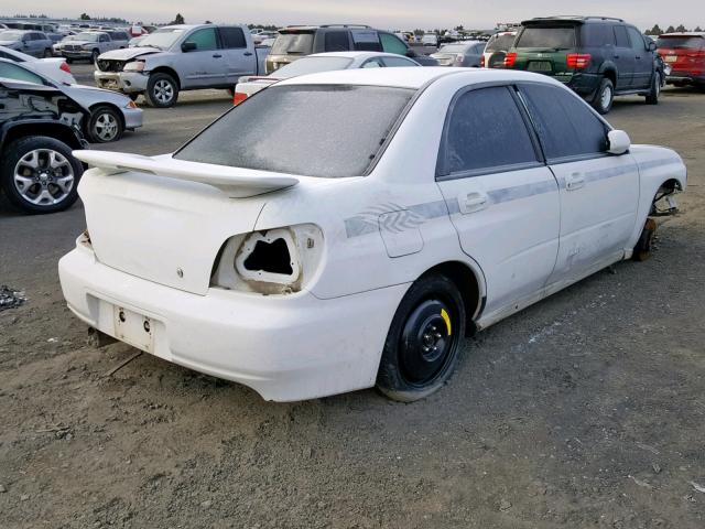 JF1GD29672G531377 - 2002 SUBARU IMPREZA WR WHITE photo 4