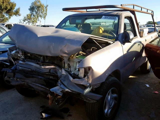 5TBJN32101S206052 - 2001 TOYOTA TUNDRA BEIGE photo 2