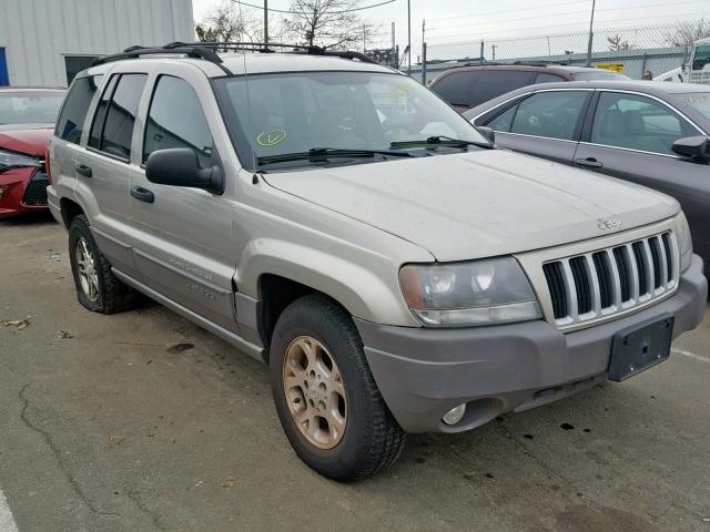 1J4GW48S34C338520 - 2004 JEEP GRAND CHER GRAY photo 1