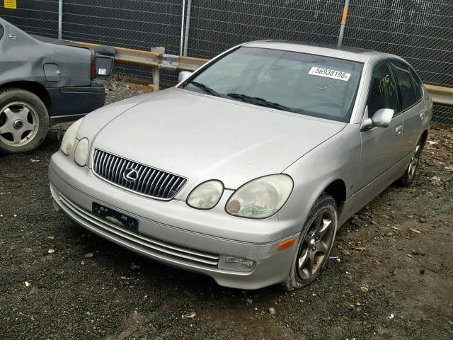 JT8BD69S520168058 - 2002 LEXUS GS 300 SILVER photo 2