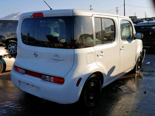 JN8AZ2KR8AT150850 - 2010 NISSAN CUBE BASE WHITE photo 4