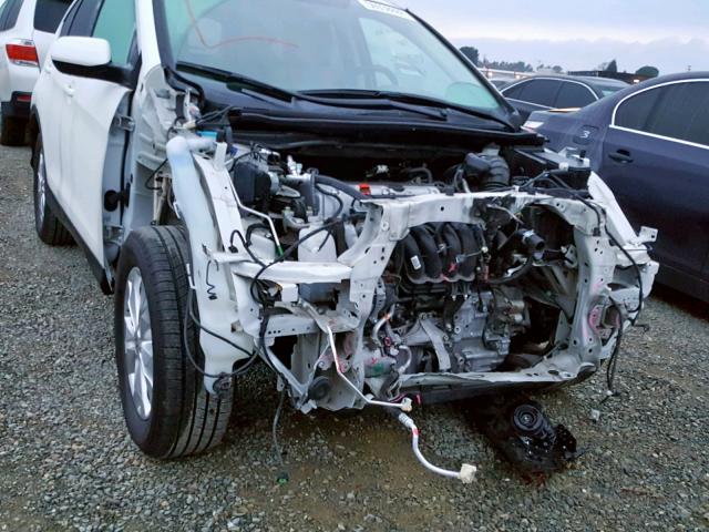 5J6RM4H77EL108782 - 2014 HONDA CR-V EXL WHITE photo 9