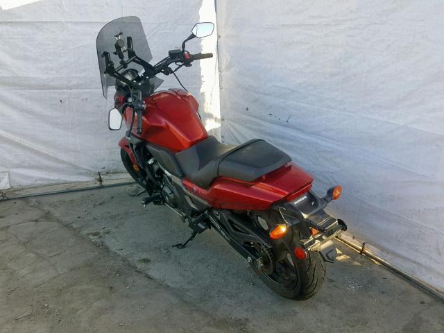 JH2RC6810EK000145 - 2014 HONDA CTX700 N RED photo 3