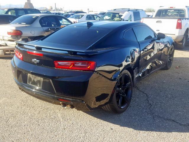 1G1FF1R74H0106079 - 2017 CHEVROLET CAMARO SS BLACK photo 4