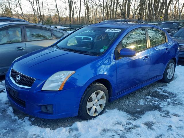 3N1AB6AP4AL716159 - 2010 NISSAN SENTRA 2.0 BLUE photo 2