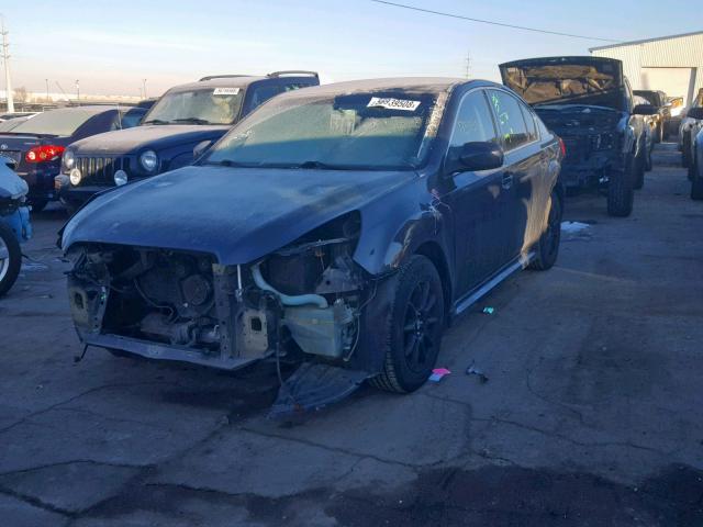 4S3BMBB66A3213948 - 2010 SUBARU LEGACY 2.5 GRAY photo 2