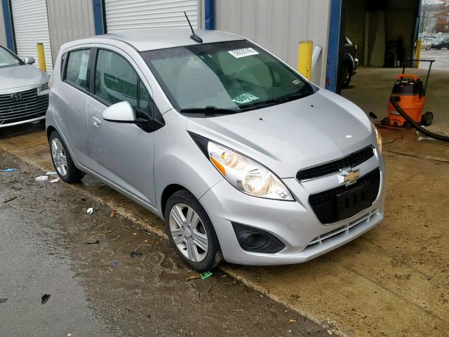 KL8CA6S92EC462647 - 2014 CHEVROLET SPARK LS SILVER photo 1