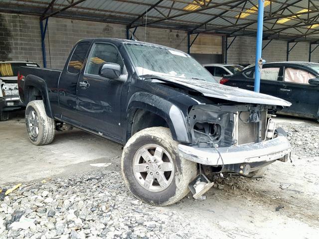 1GCDT19E498158708 - 2009 CHEVROLET COLORADO BLACK photo 1