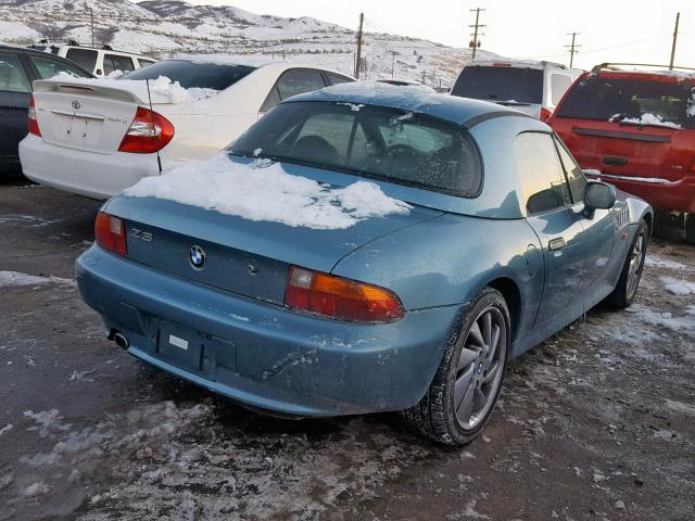 4USCH7329TLB71874 - 1996 BMW Z3 1.9 BLUE photo 4