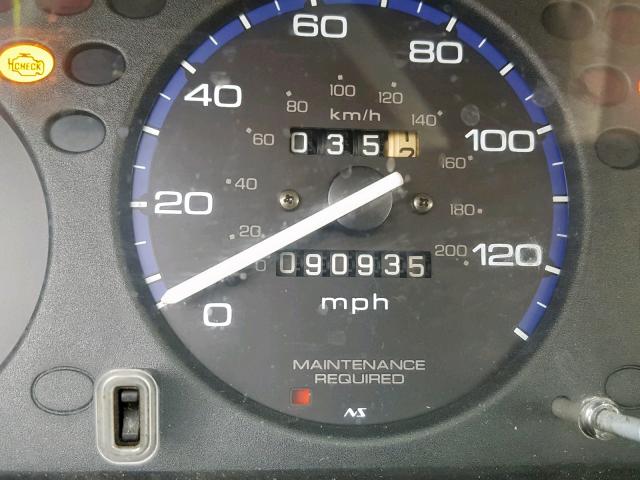 2HGEJ6613YH500278 - 2000 HONDA CIVIC BASE GREEN photo 8