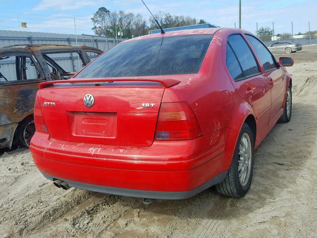 3VWPE69M93M183616 - 2003 VOLKSWAGEN JETTA WOLF RED photo 4