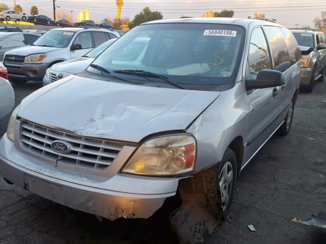 2FMZA51615BA66997 - 2005 FORD FREESTAR S SILVER photo 2