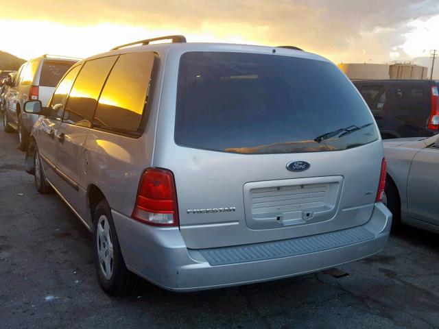 2FMZA51615BA66997 - 2005 FORD FREESTAR S SILVER photo 3