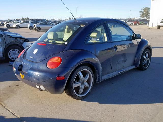 3VWCD21C83M425485 - 2003 VOLKSWAGEN NEW BEETLE Mavi foto 4