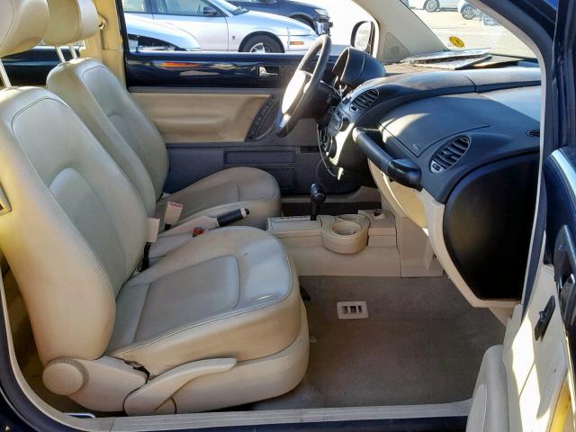 3VWCD21C83M425485 - 2003 VOLKSWAGEN NEW BEETLE Mavi foto 5