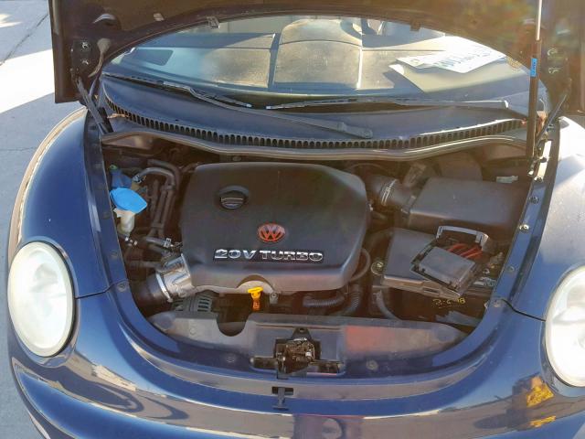 3VWCD21C83M425485 - 2003 VOLKSWAGEN NEW BEETLE Mavi foto 7