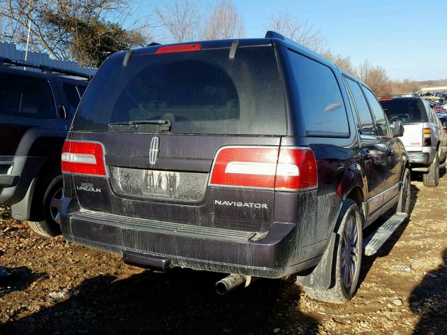 5LMFU28567LJ02611 - 2007 LINCOLN NAVIGATOR BLACK photo 4