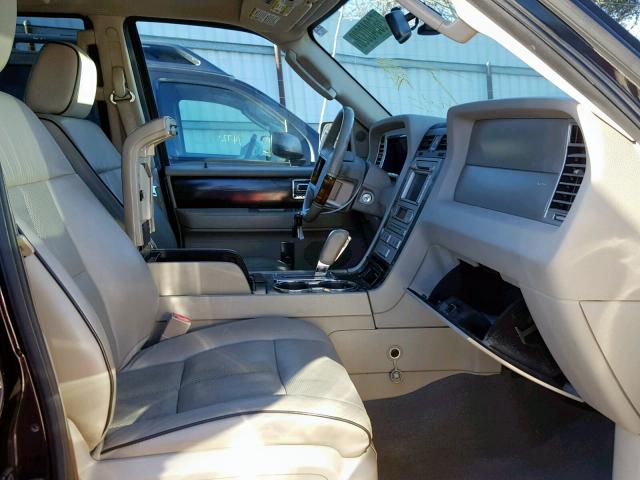 5LMFU28567LJ02611 - 2007 LINCOLN NAVIGATOR BLACK photo 5