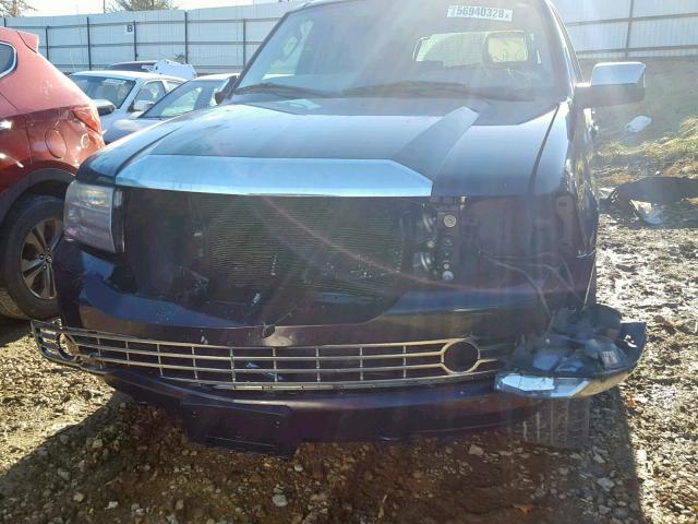 5LMFU28567LJ02611 - 2007 LINCOLN NAVIGATOR BLACK photo 9