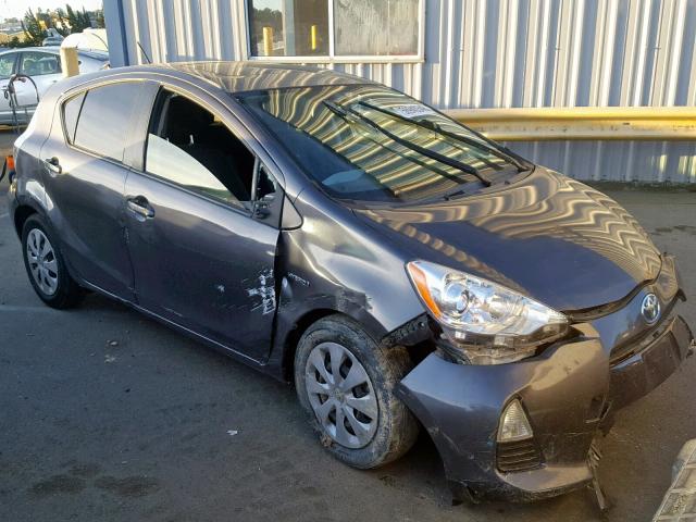 JTDKDTB3XC1002813 - 2012 TOYOTA PRIUS C BLUE photo 1