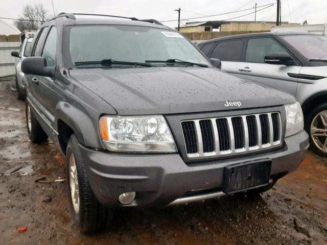 1J4GW48S74C377983 - 2004 JEEP GRAND CHER GRAY photo 1