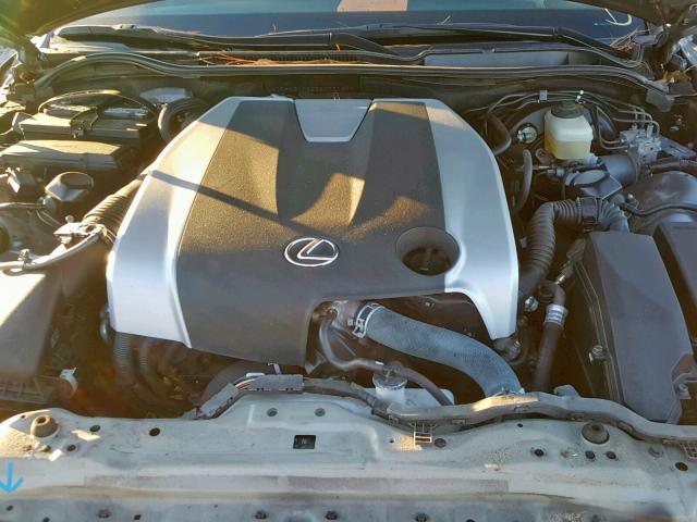 JTHCE1D22E5005189 - 2014 LEXUS IS 350 BLUE photo 7