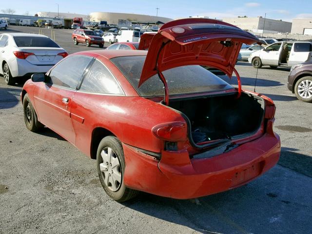 1G1JF12F437170358 - 2003 CHEVROLET CAVALIER L RED photo 3