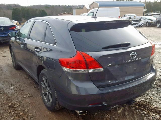 4T3ZK11A09U019574 - 2009 TOYOTA VENZA BASE CHARCOAL photo 3