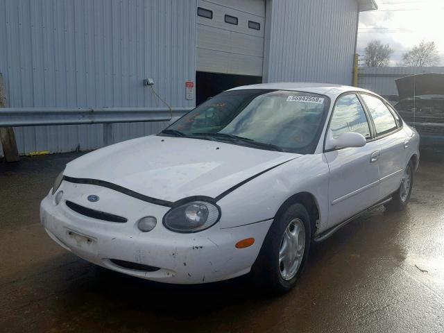 1FALP52UXVG201804 - 1997 FORD TAURUS GL WHITE photo 2