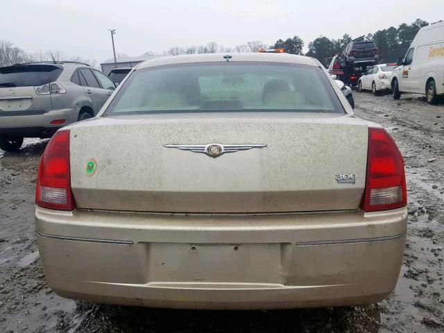 2C3KA53G86H269691 - 2006 CHRYSLER 300 TOURIN TAN photo 9