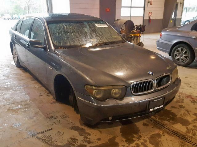 WBAGN63442DR07571 - 2002 BMW 745 LI SILVER photo 1