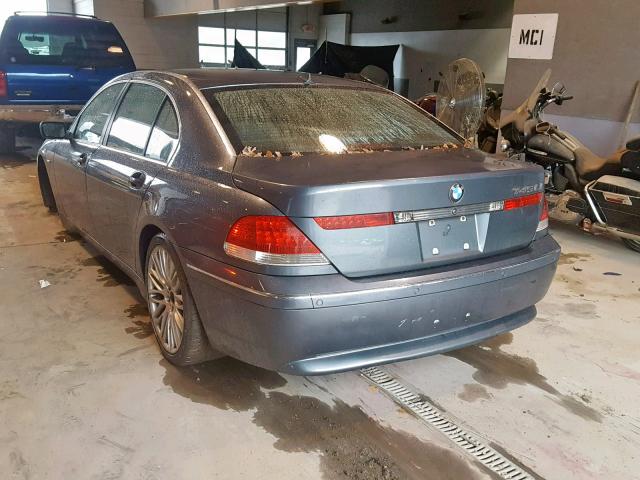 WBAGN63442DR07571 - 2002 BMW 745 LI SILVER photo 3