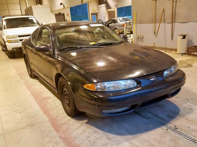 1G3NK12F72C234077 - 2002 OLDSMOBILE ALERO GX BLACK photo 1