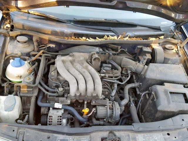 WVWSK61JX3W076369 - 2003 VOLKSWAGEN JETTA GLS BLUE photo 7