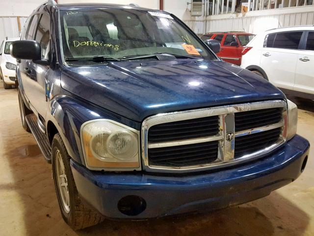 1D4HD58246F159168 - 2006 DODGE DURANGO LI BLUE photo 1