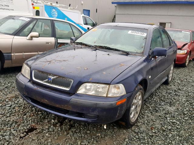 YV1VS29521F720841 - 2001 VOLVO S40 1.9T BLUE photo 2